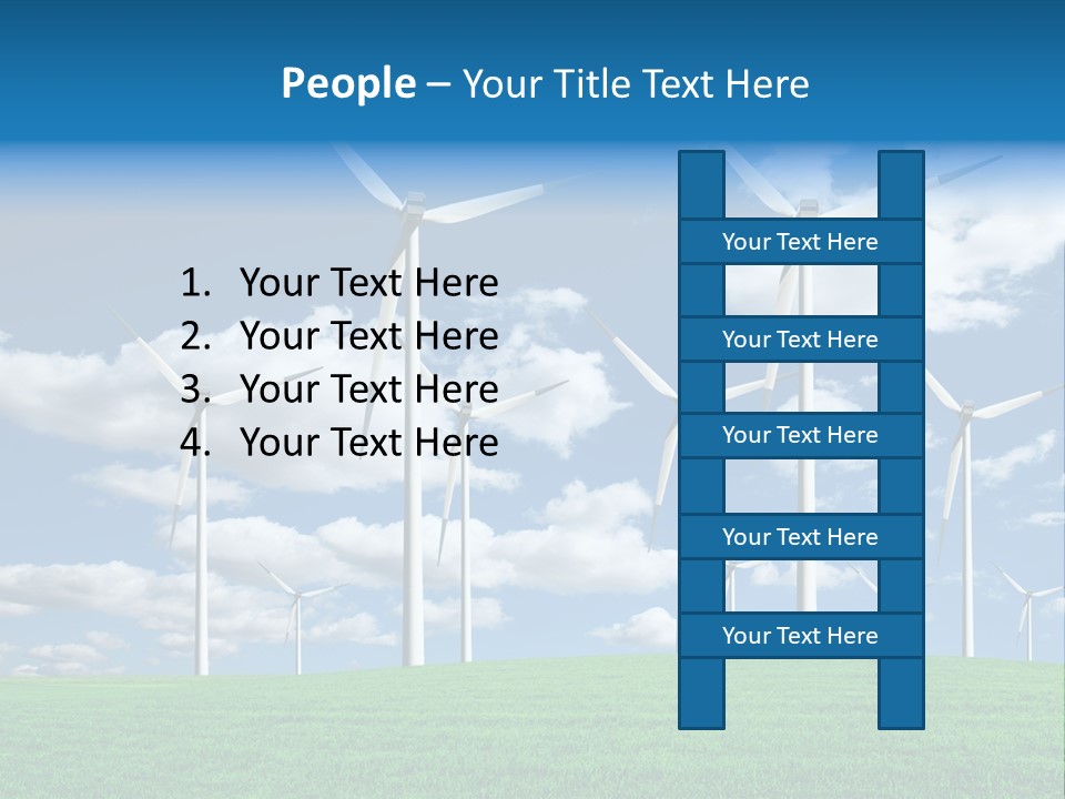 Generation Sky Electric PowerPoint Template
