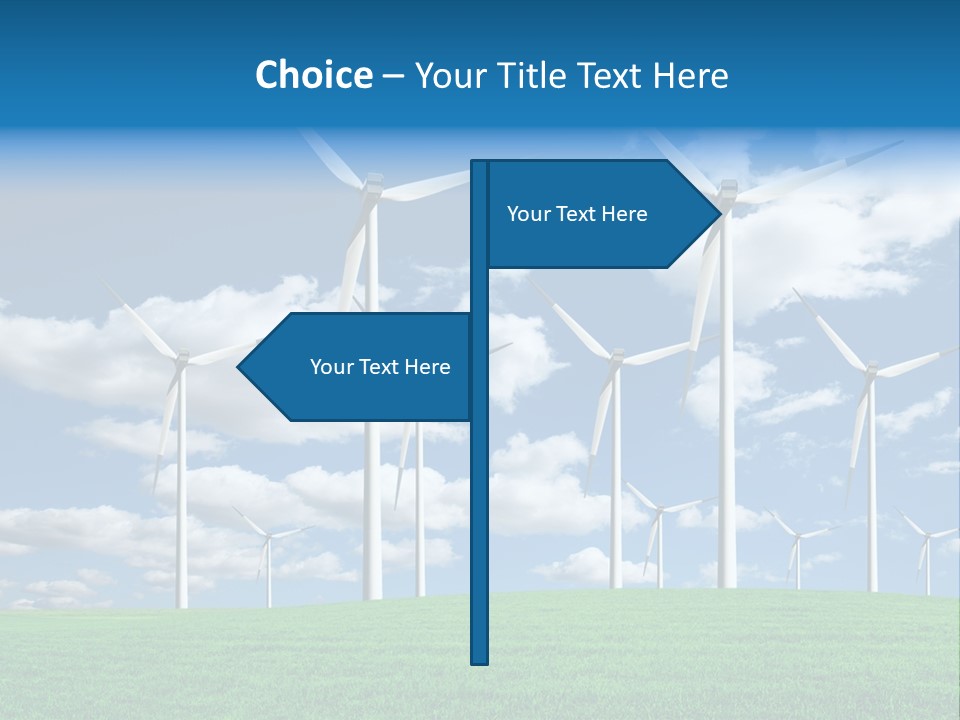 Generation Sky Electric PowerPoint Template