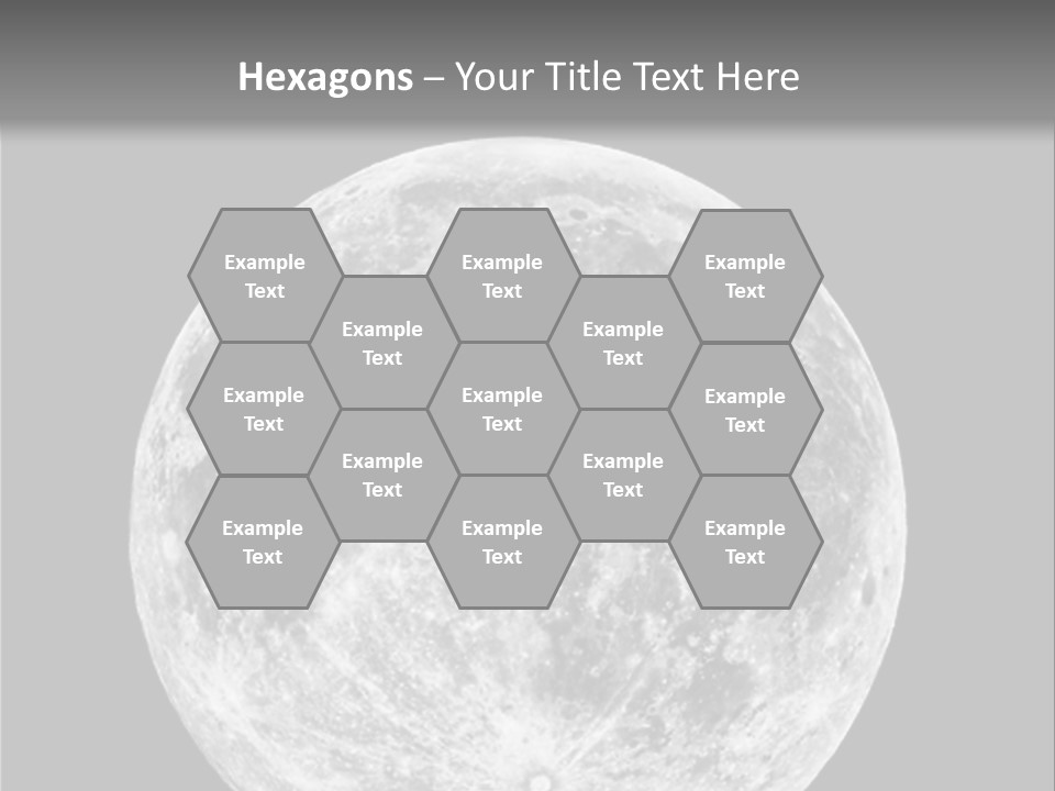 Space Isolated Background PowerPoint Template