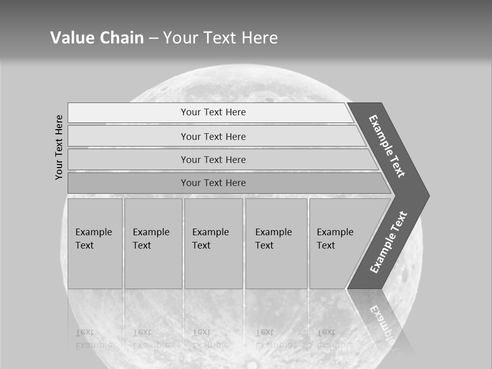 Space Isolated Background PowerPoint Template