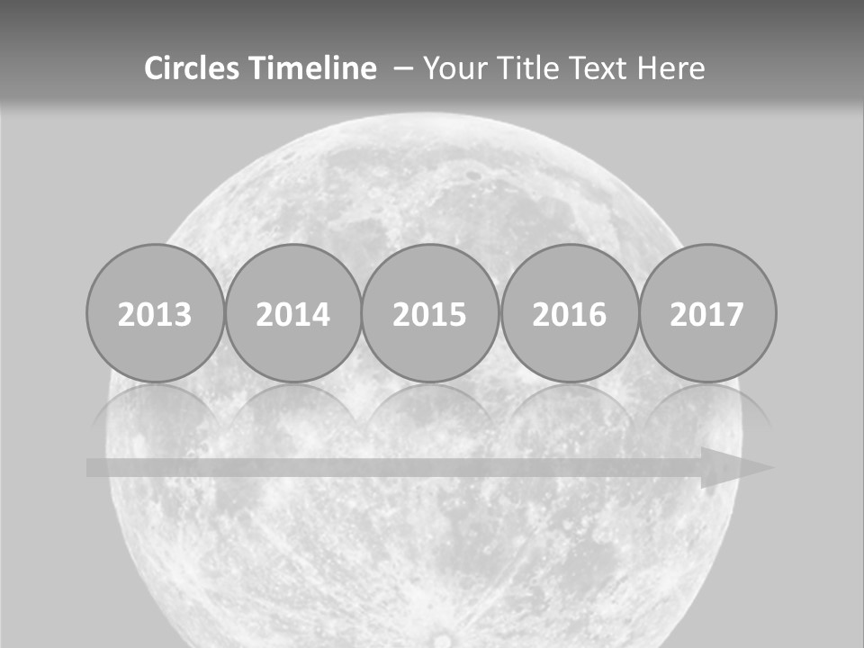 Space Isolated Background PowerPoint Template