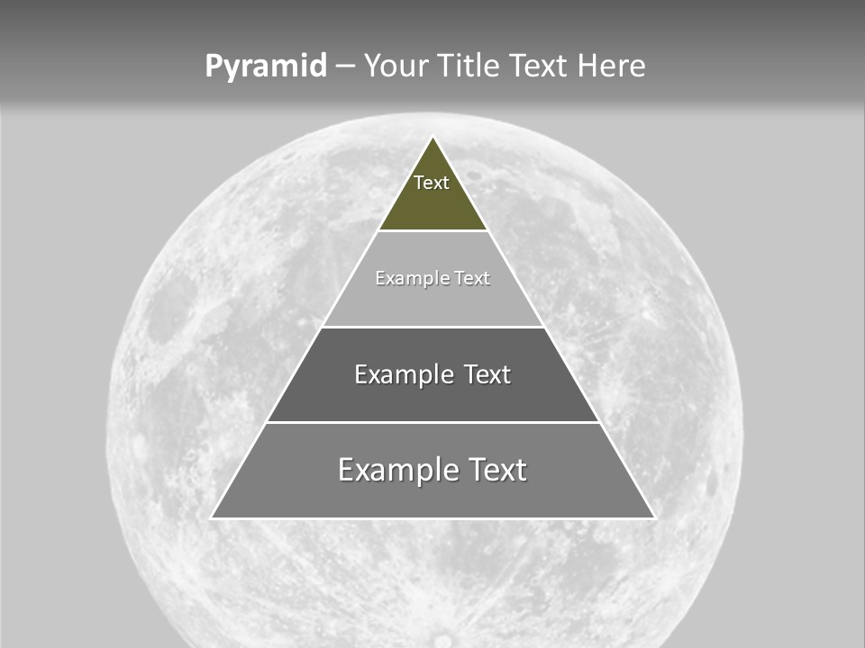 Space Isolated Background PowerPoint Template