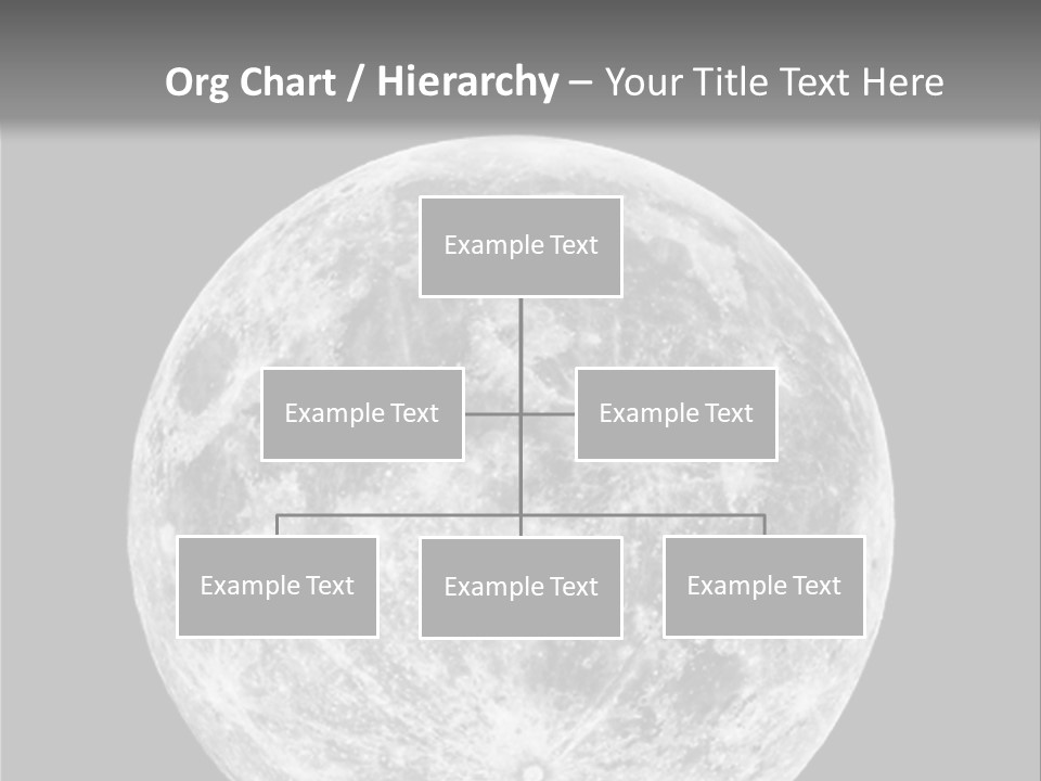 Space Isolated Background PowerPoint Template