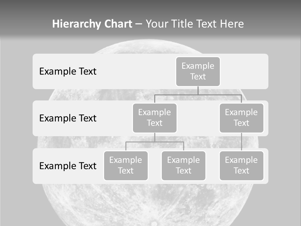 Space Isolated Background PowerPoint Template