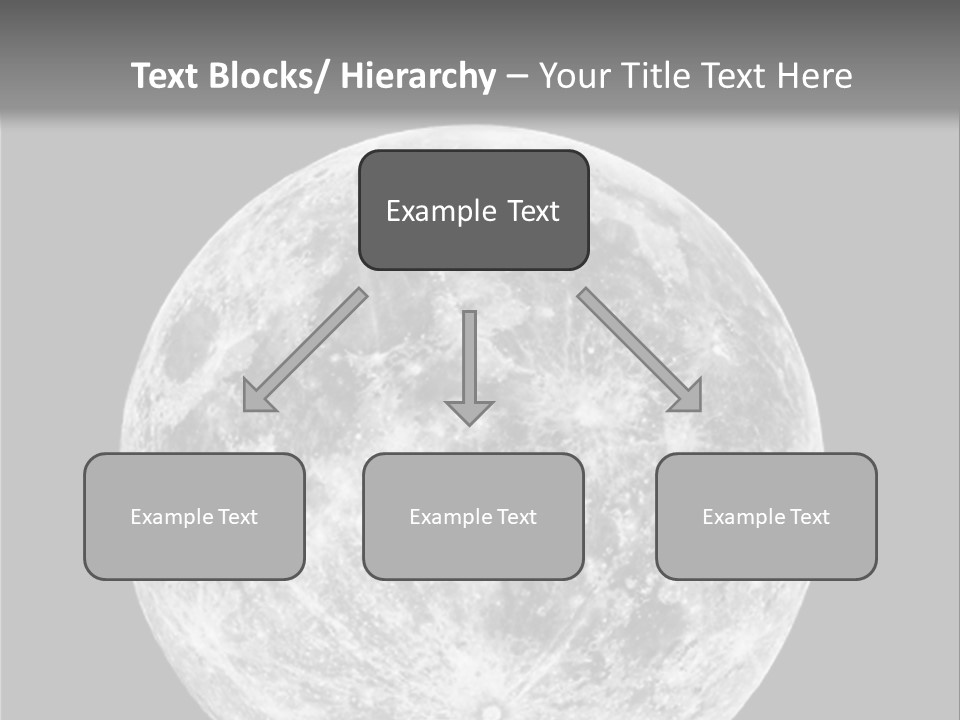 Space Isolated Background PowerPoint Template