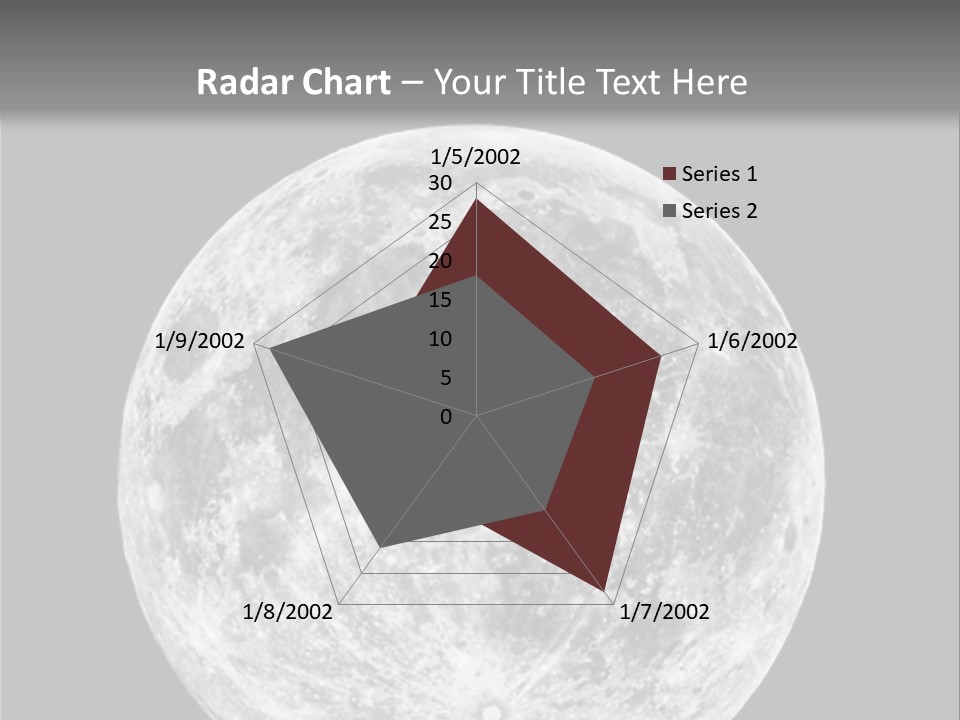 Space Isolated Background PowerPoint Template