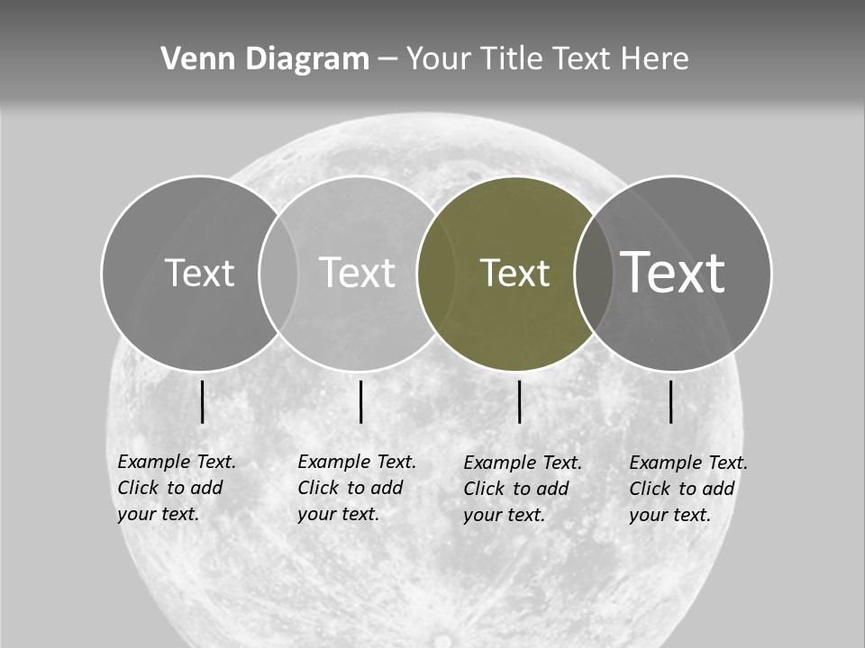 Space Isolated Background PowerPoint Template