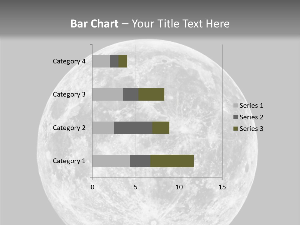 Space Isolated Background PowerPoint Template