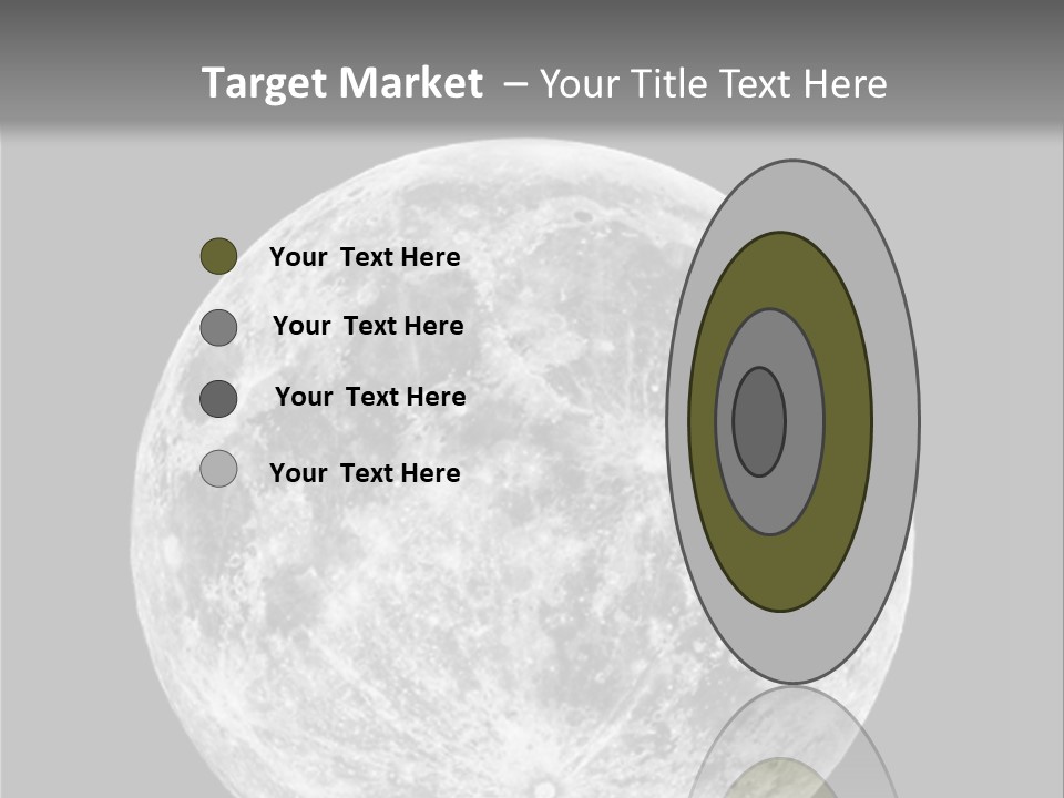 Space Isolated Background PowerPoint Template