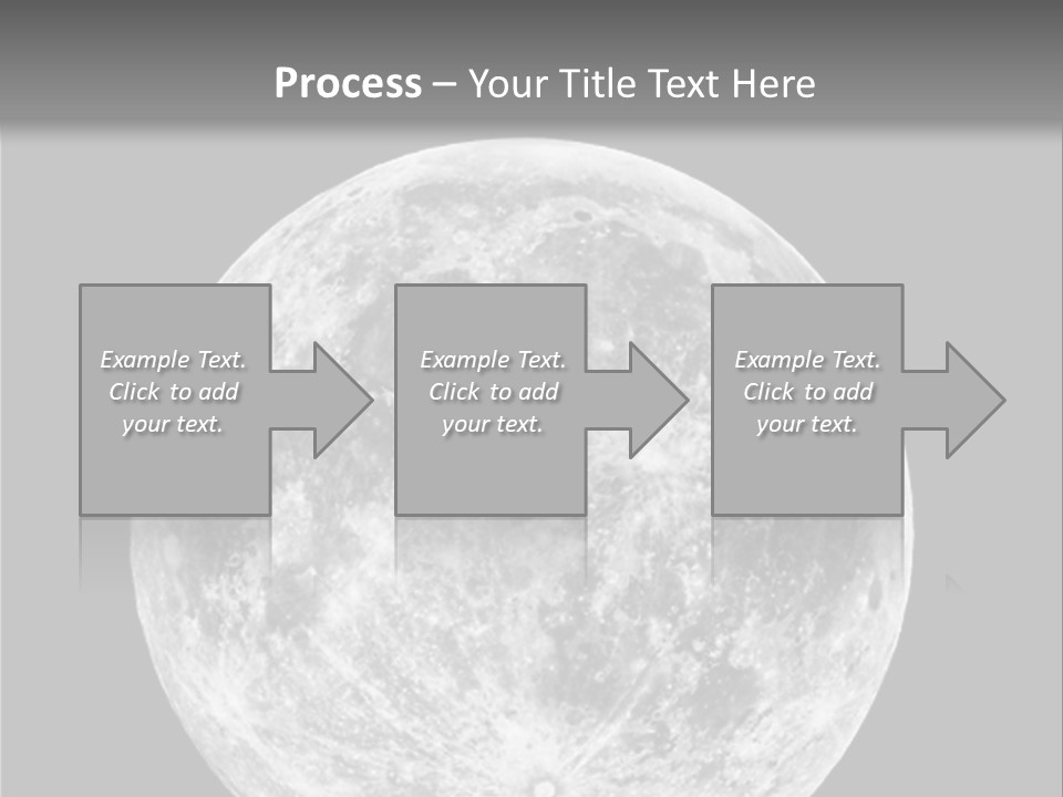 Space Isolated Background PowerPoint Template