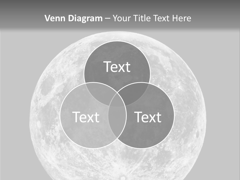 Space Isolated Background PowerPoint Template