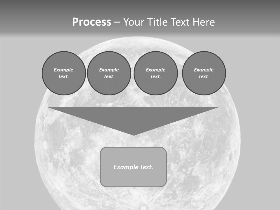 Space Isolated Background PowerPoint Template