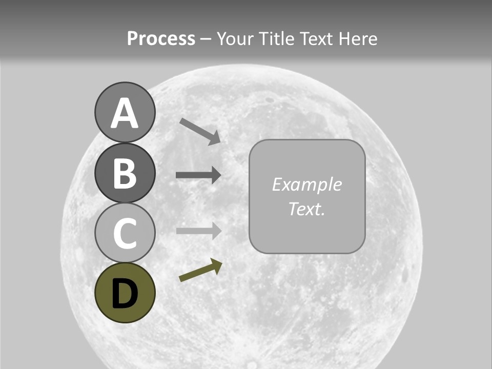 Space Isolated Background PowerPoint Template