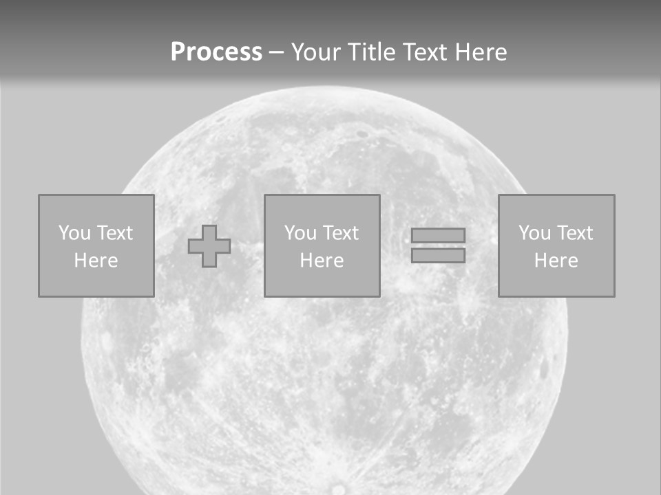 Space Isolated Background PowerPoint Template