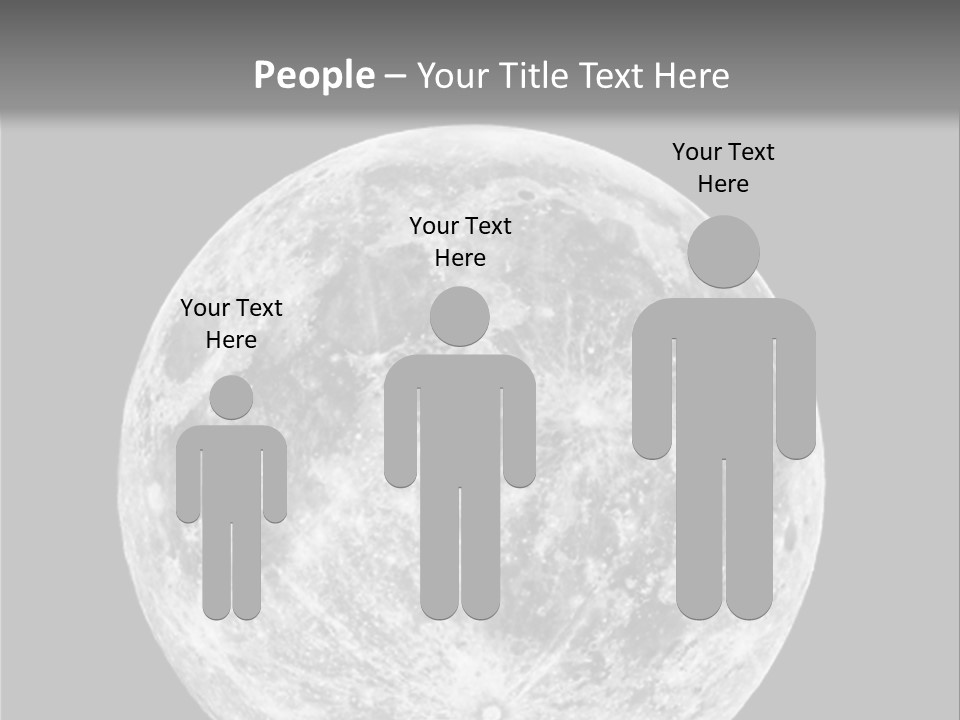 Space Isolated Background PowerPoint Template