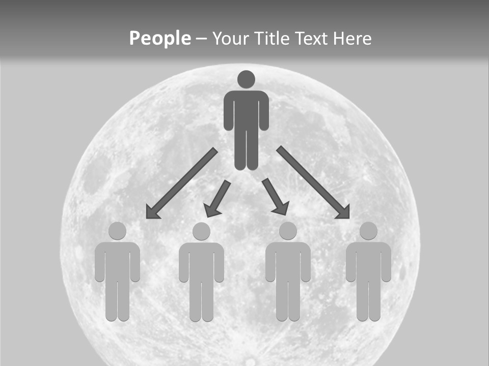 Space Isolated Background PowerPoint Template