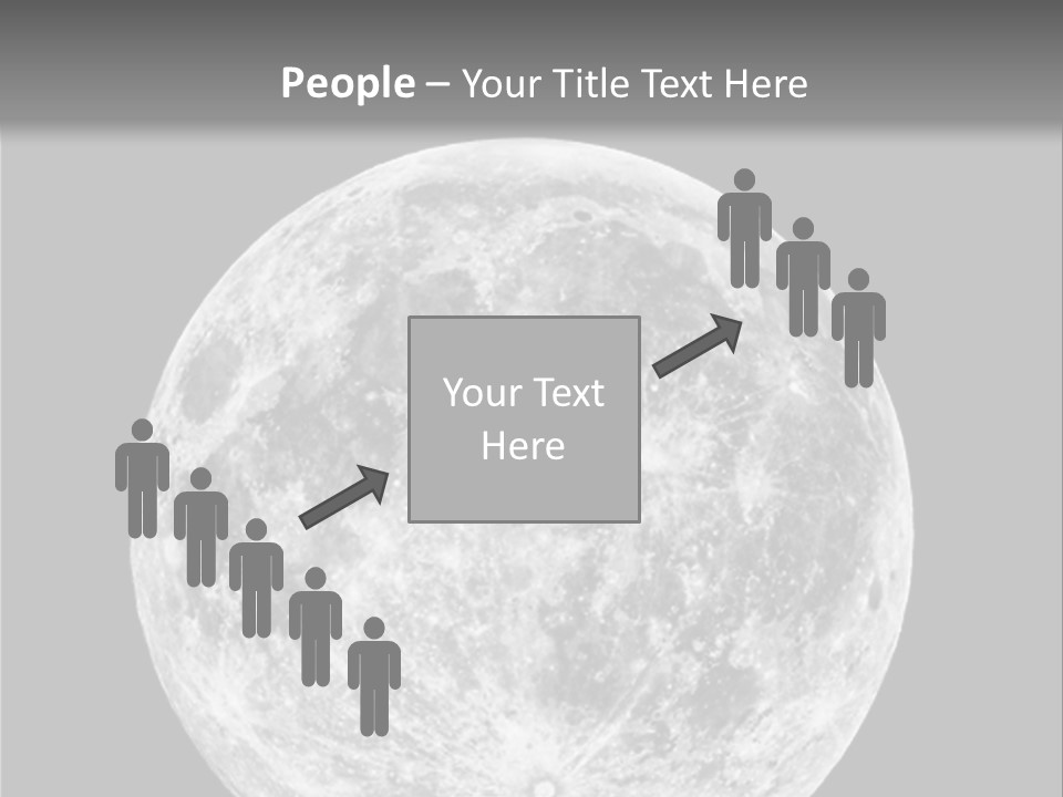 Space Isolated Background PowerPoint Template