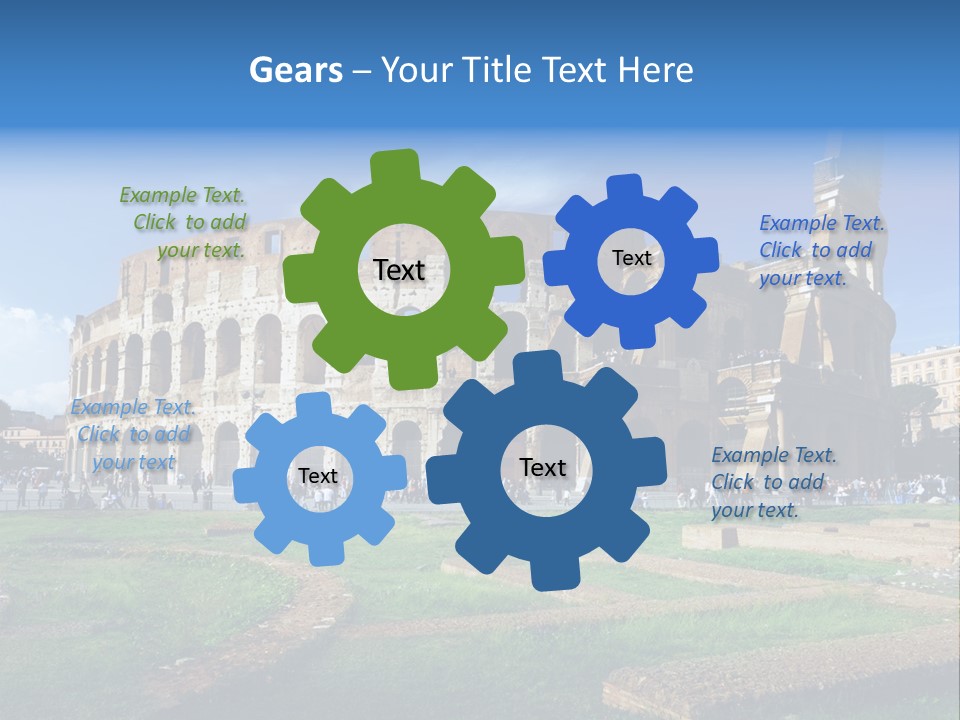 Culture Gladiator Ancient PowerPoint Template