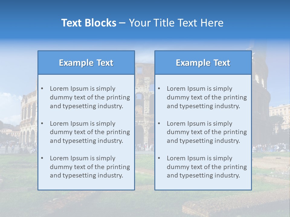 Culture Gladiator Ancient PowerPoint Template