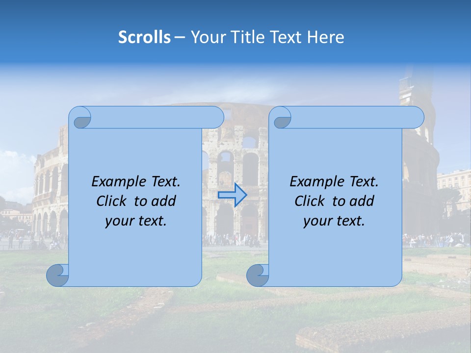 Culture Gladiator Ancient PowerPoint Template