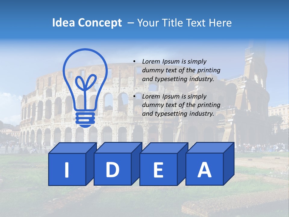 Culture Gladiator Ancient PowerPoint Template