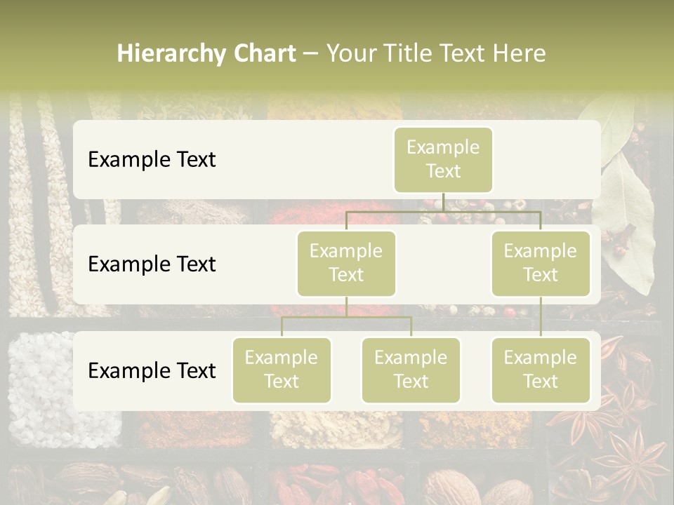 Colorful White Sumac PowerPoint Template