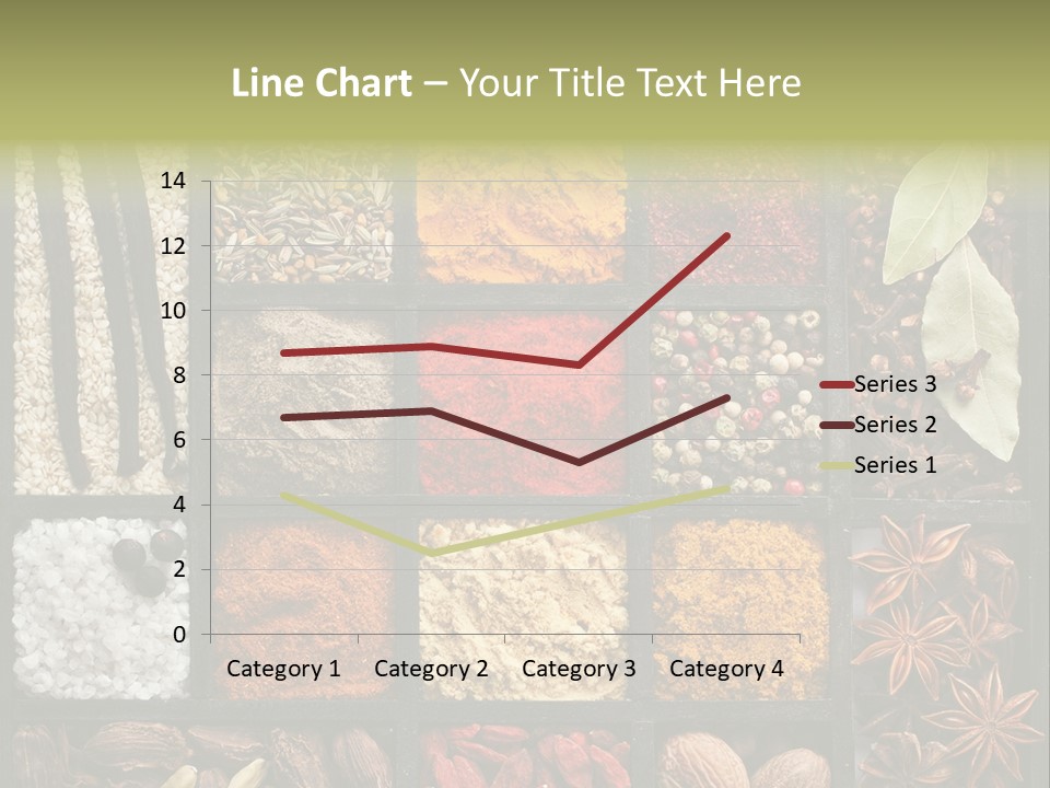 Colorful White Sumac PowerPoint Template