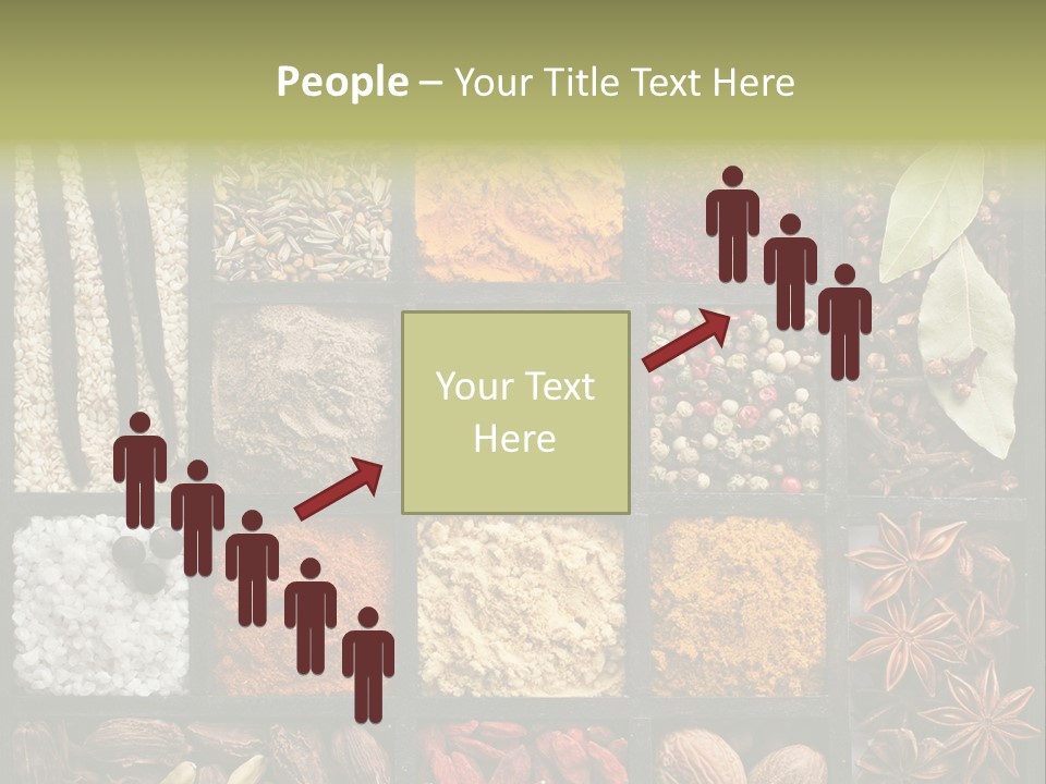 Colorful White Sumac PowerPoint Template