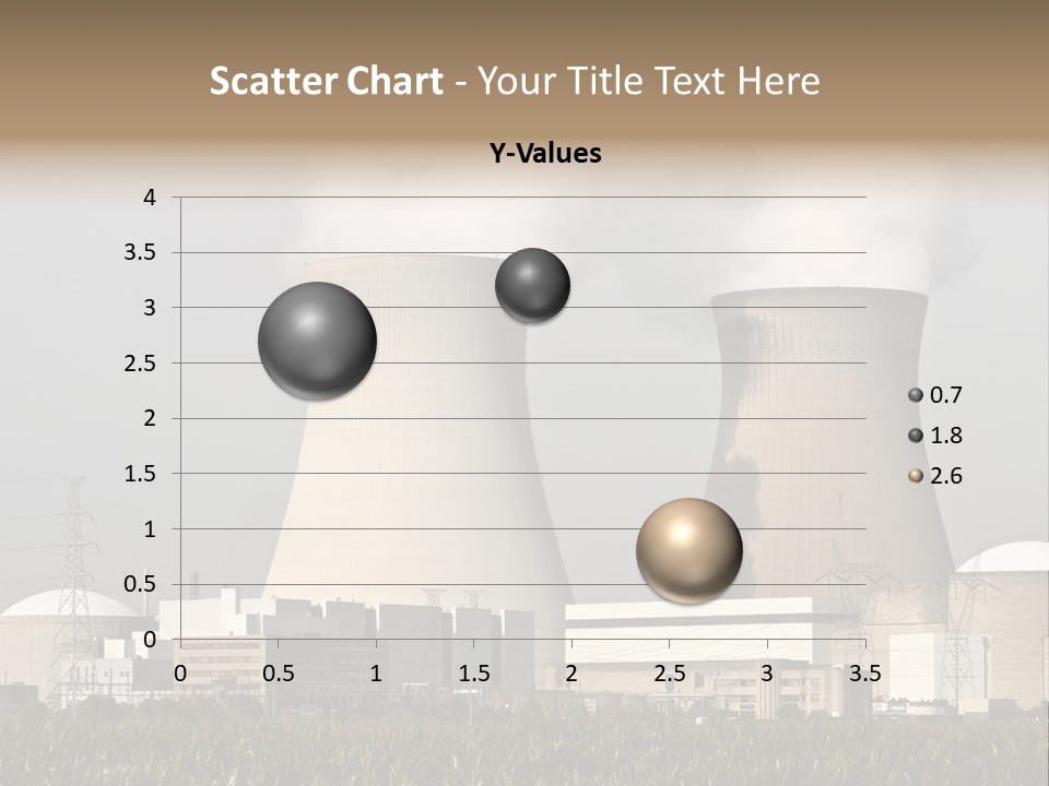 Uranium Electricity Power PowerPoint Template