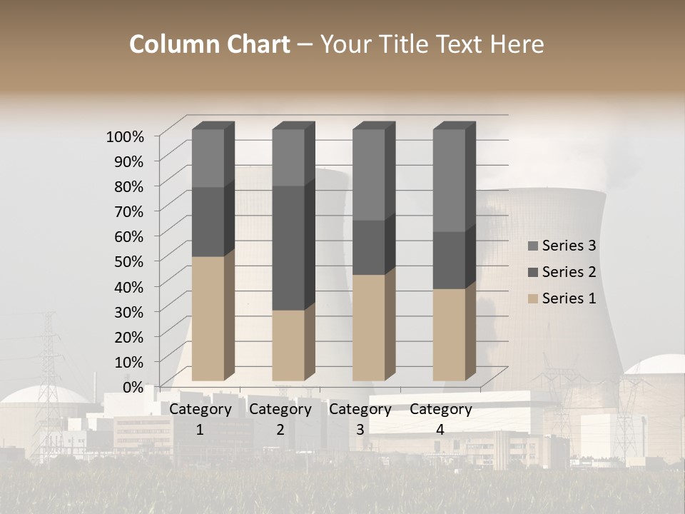Uranium Electricity Power PowerPoint Template
