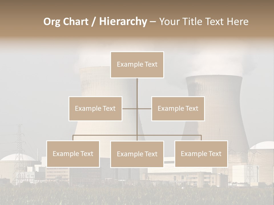 Uranium Electricity Power PowerPoint Template