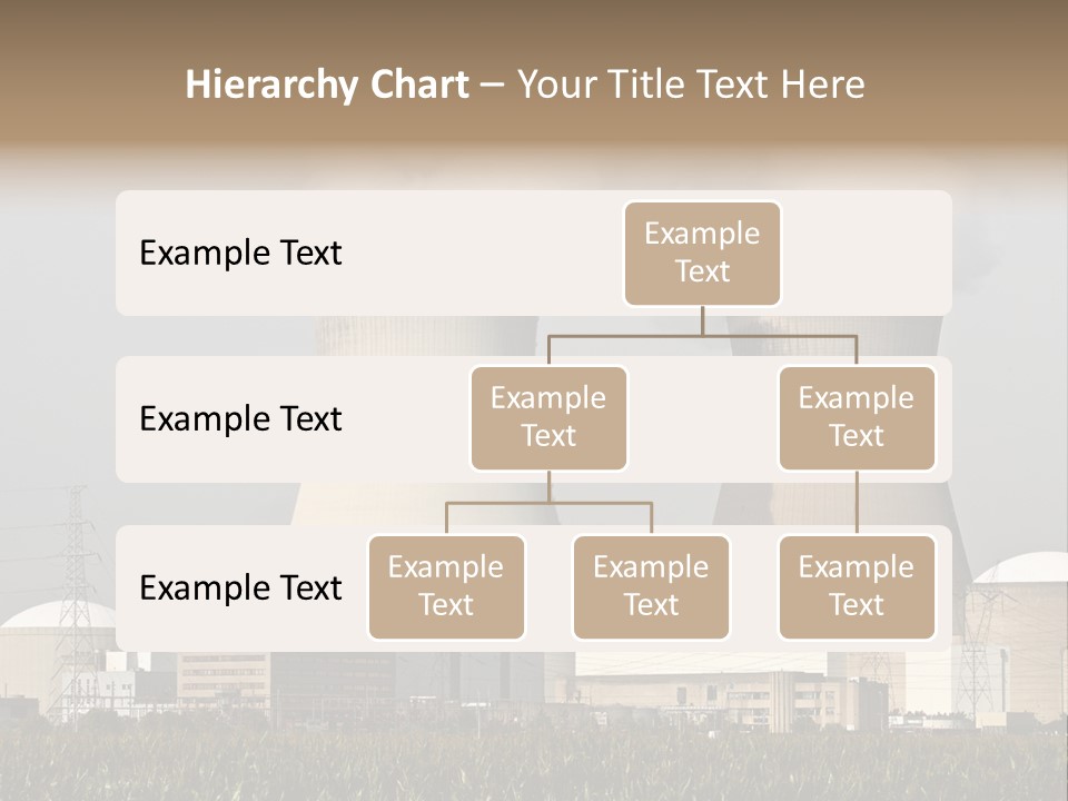 Uranium Electricity Power PowerPoint Template