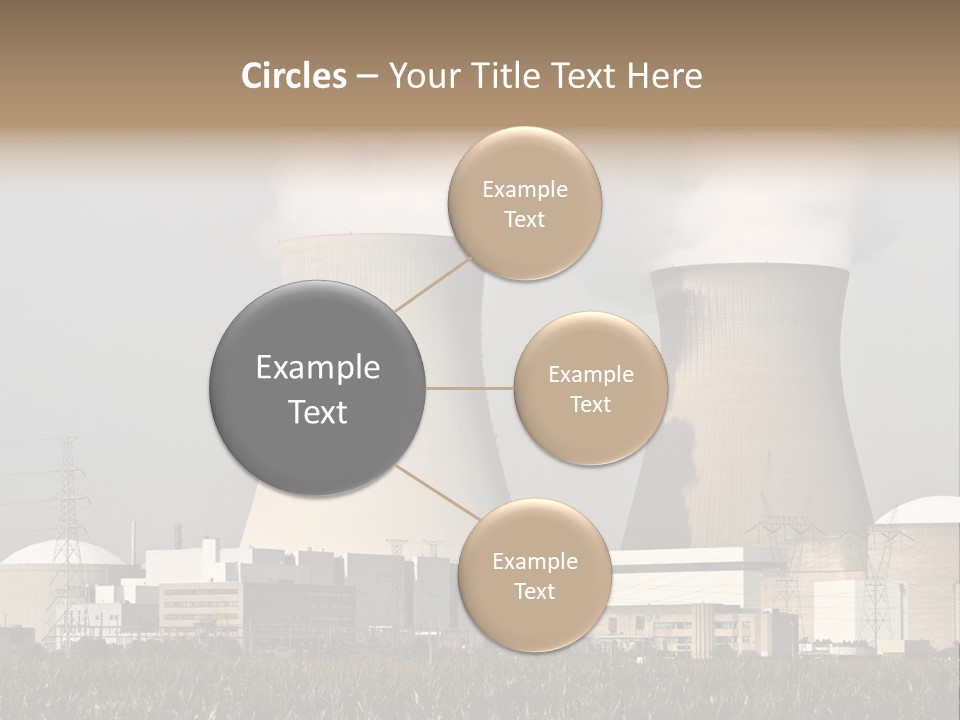 Uranium Electricity Power PowerPoint Template