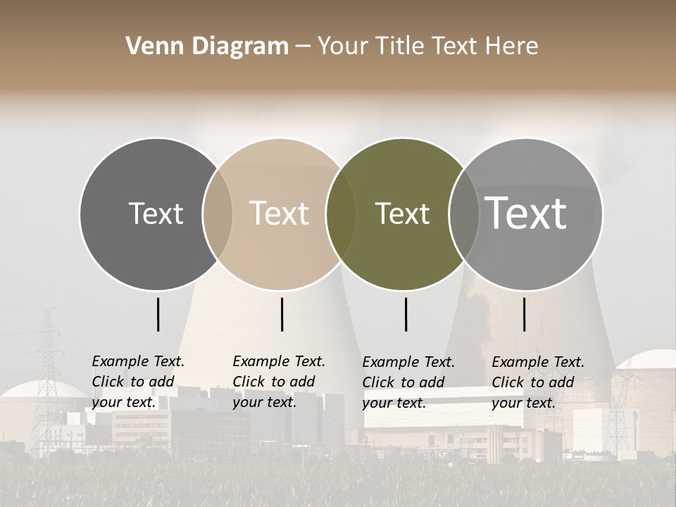 Uranium Electricity Power PowerPoint Template