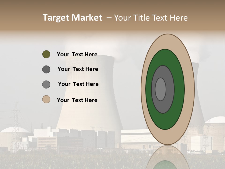 Uranium Electricity Power PowerPoint Template