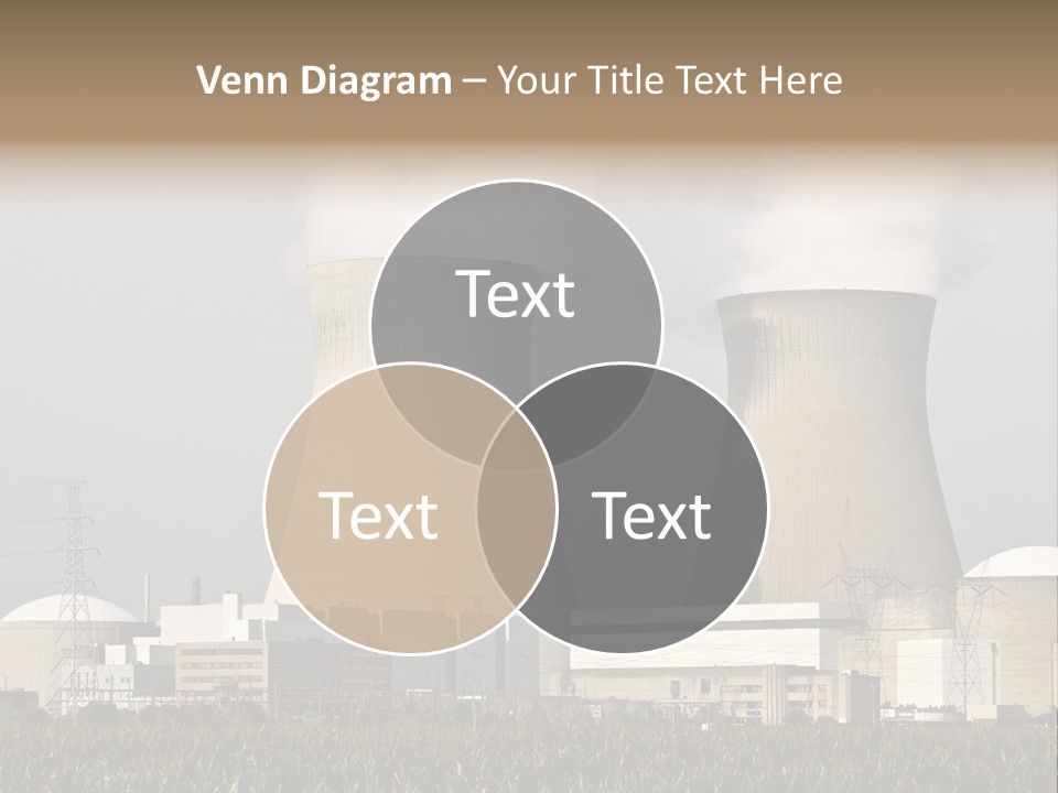 Uranium Electricity Power PowerPoint Template