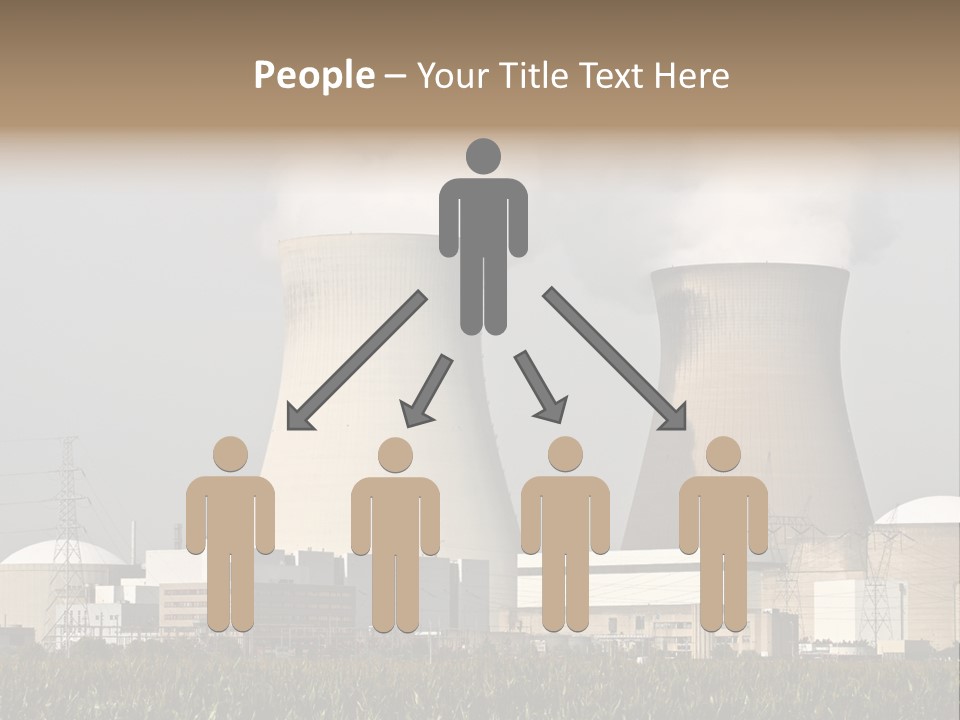 Uranium Electricity Power PowerPoint Template