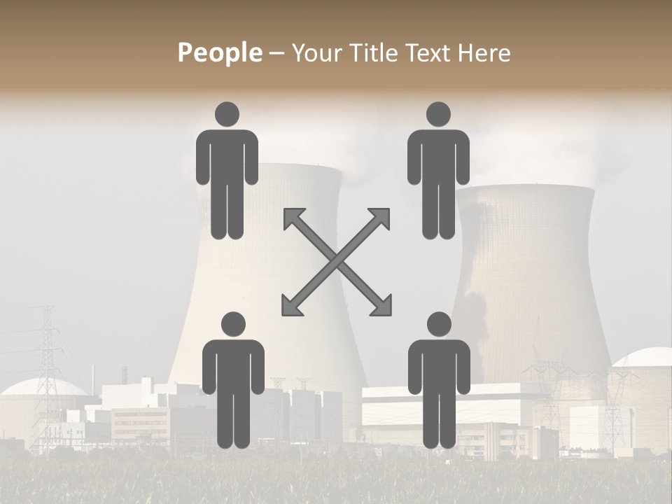 Uranium Electricity Power PowerPoint Template
