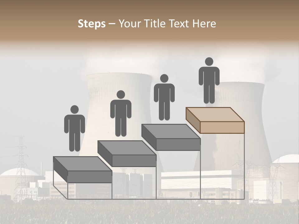 Uranium Electricity Power PowerPoint Template