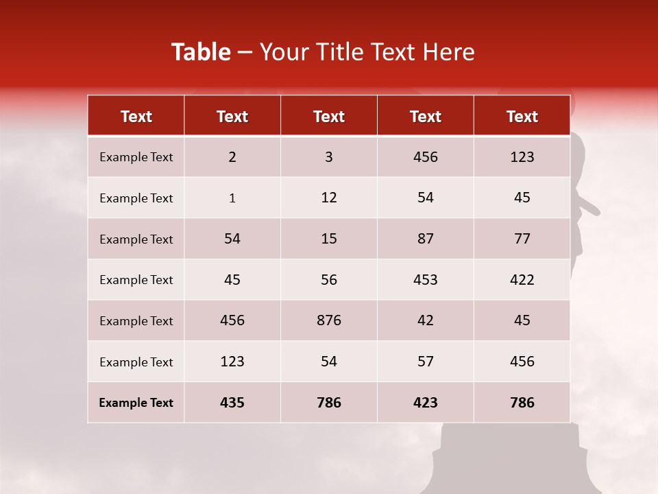 Day Silhouette Confederate Flag PowerPoint Template