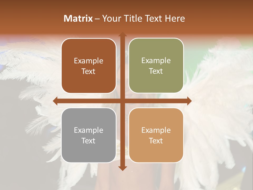 Victoria's Secret Fashion Show Accessories Anja Rubik PowerPoint Template