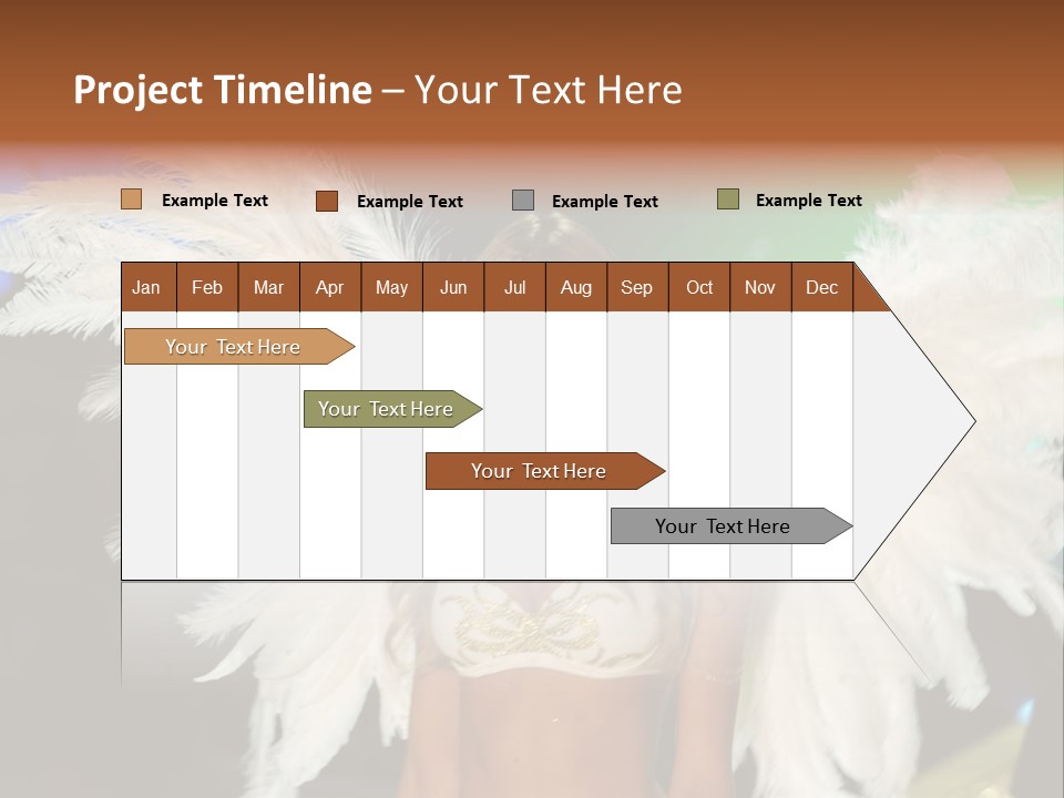 Victoria's Secret Fashion Show Accessories Anja Rubik PowerPoint Template