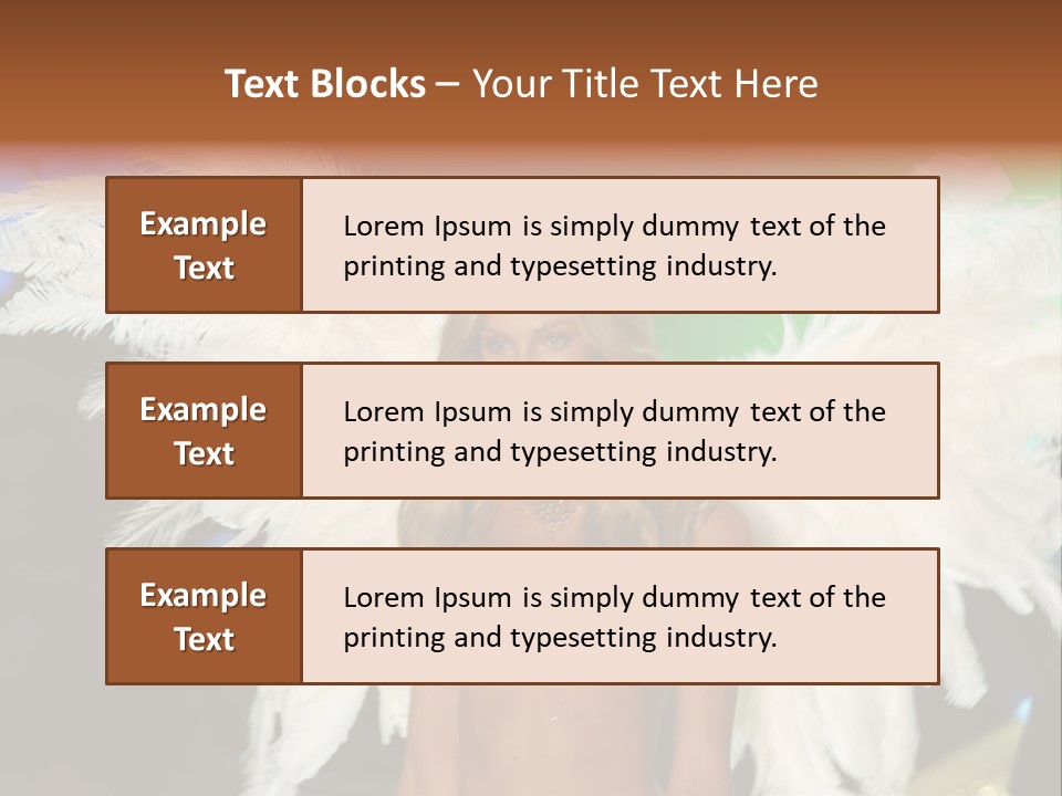 Victoria's Secret Fashion Show Accessories Anja Rubik PowerPoint Template