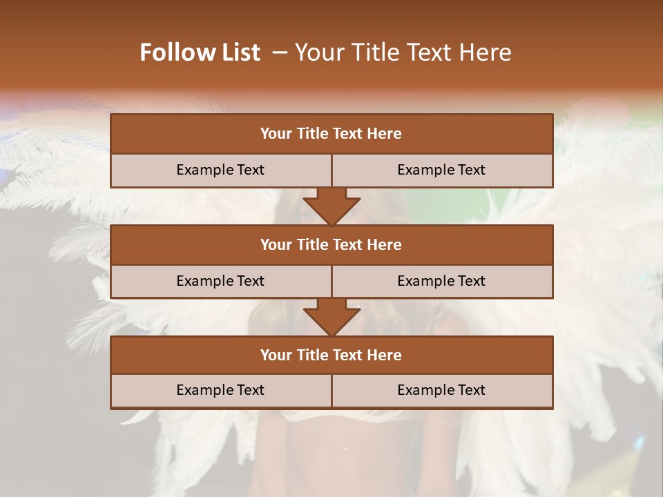 Victoria's Secret Fashion Show Accessories Anja Rubik PowerPoint Template