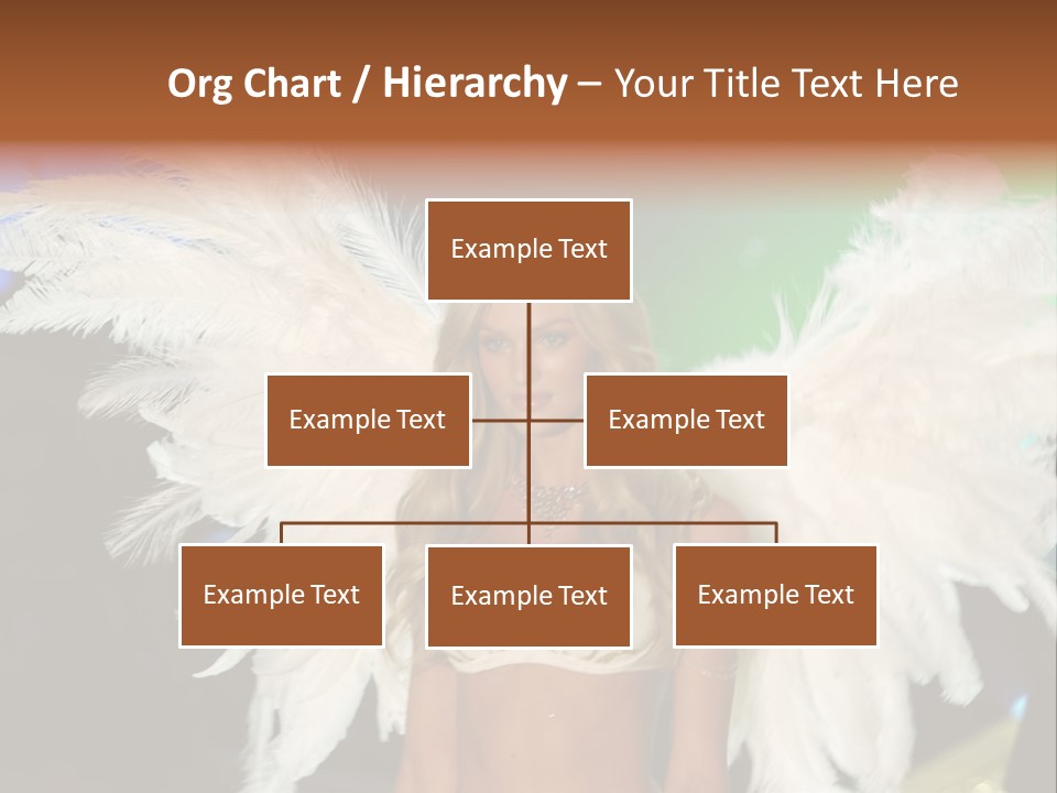 Victoria's Secret Fashion Show Accessories Anja Rubik PowerPoint Template