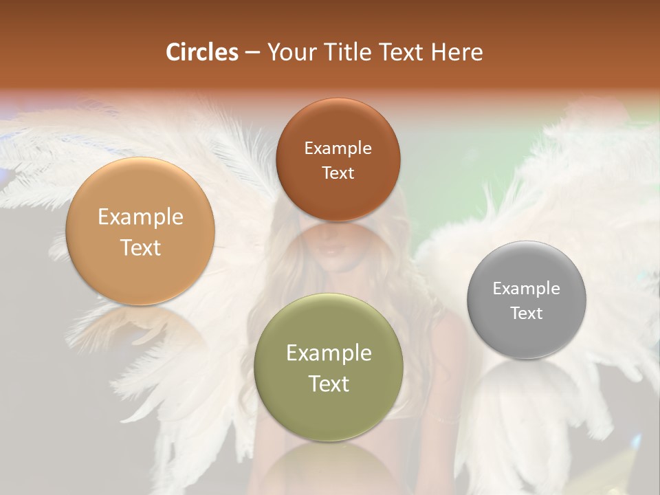 Victoria's Secret Fashion Show Accessories Anja Rubik PowerPoint Template