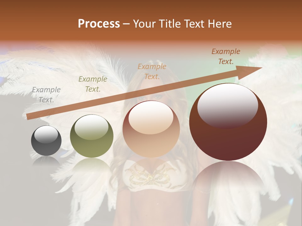 Victoria's Secret Fashion Show Accessories Anja Rubik PowerPoint Template