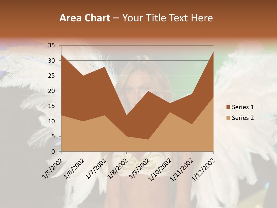 Victoria's Secret Fashion Show Accessories Anja Rubik PowerPoint Template