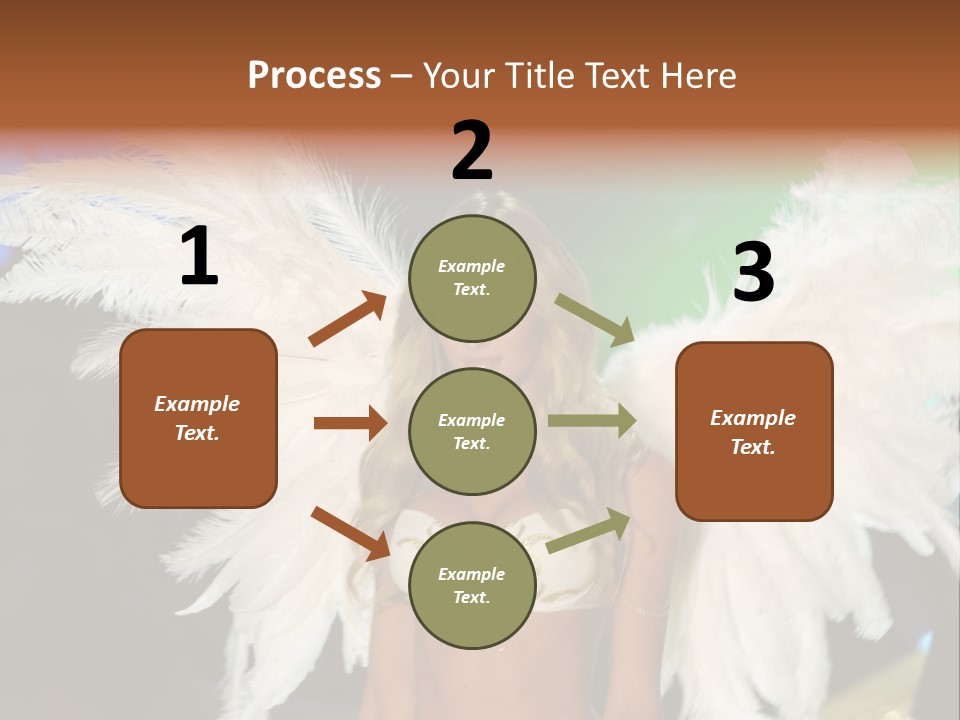 Victoria's Secret Fashion Show Accessories Anja Rubik PowerPoint Template