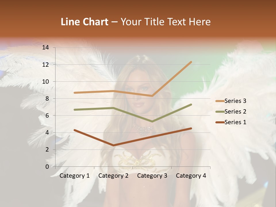 Victoria's Secret Fashion Show Accessories Anja Rubik PowerPoint Template